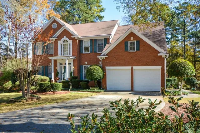 a front view of house with yard