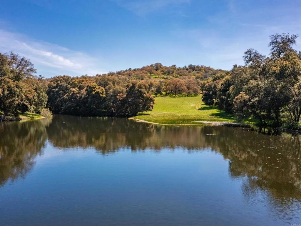 342 Mesa Grande Road Santa Ysabel, CA 92070 - Photo 6 of 42 a view of a lake with a mountain in the background