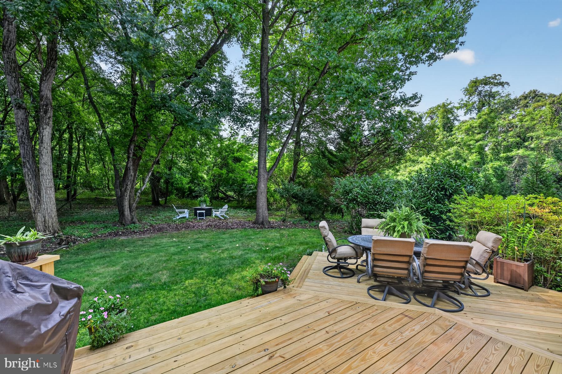 303 Riding Ridge Road Annapolis, MD 21403 - Photo 10 of 48 Back Deck, Yard & Woods