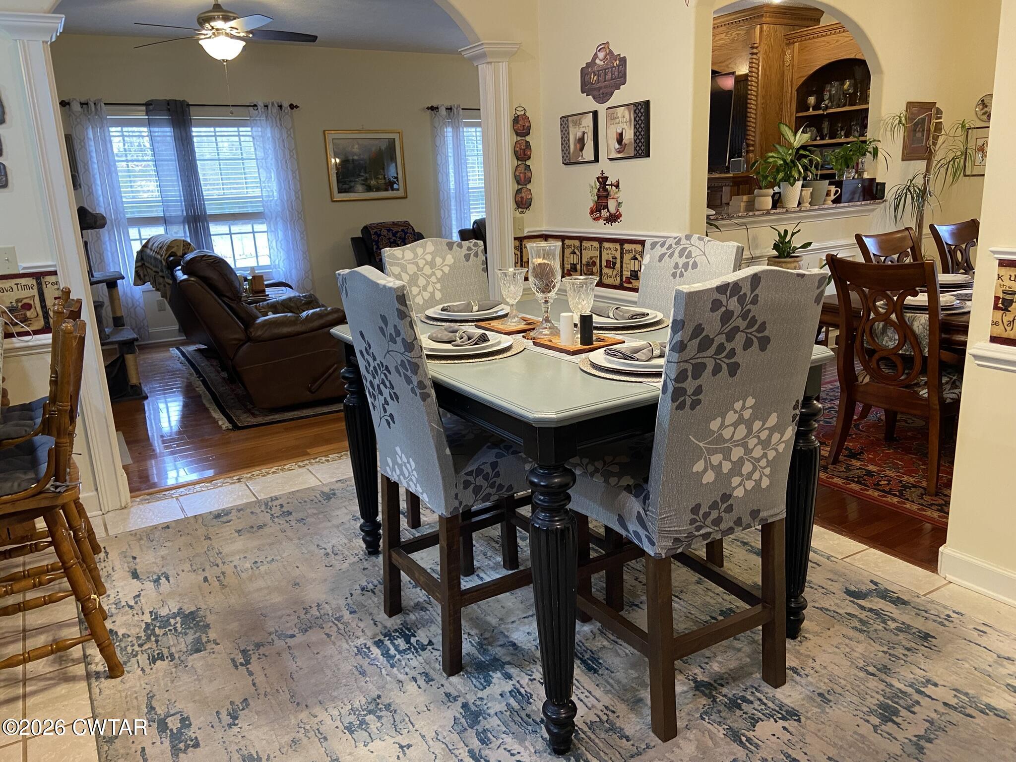 495 Knuckles Road Henderson, TN 38340 - Photo 15 of 80 a view of a dining room with furniture