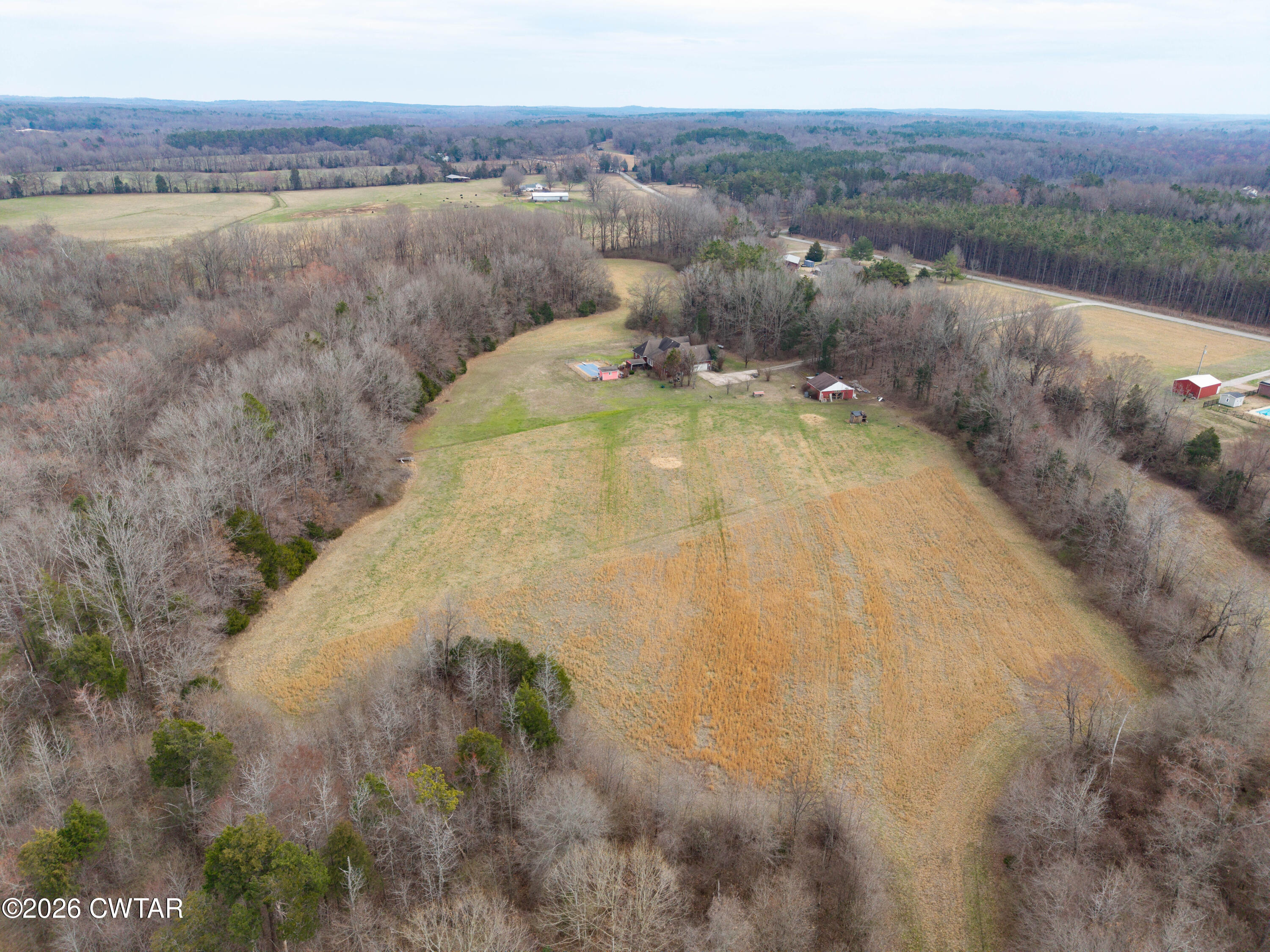 495 Knuckles Road Henderson, TN 38340 - Photo 62 of 80 a view of a lake in middle of the town