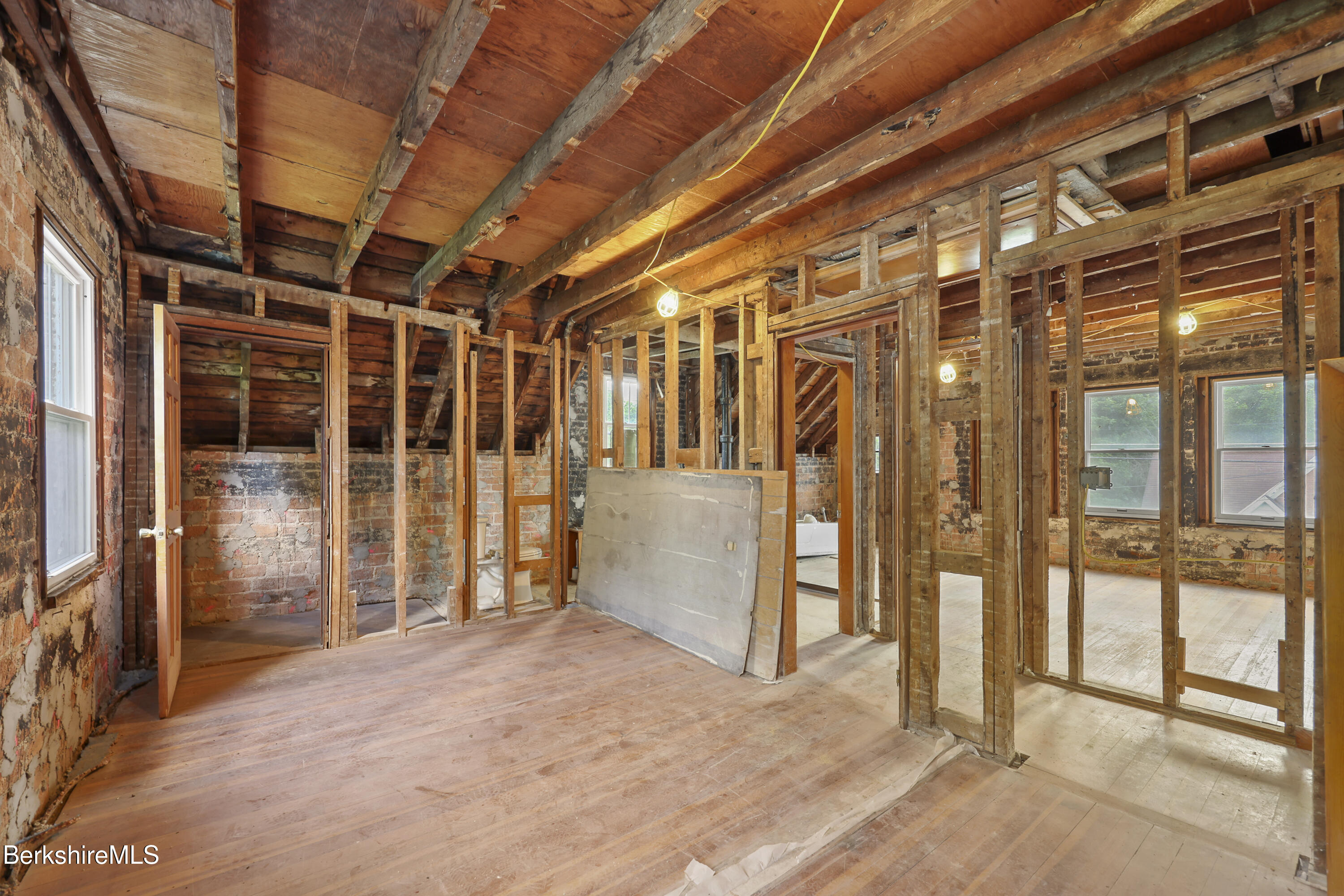 84 Notch Road North Adams, MA 01247 - Photo 19 of 30 a view of a room with wooden walls
