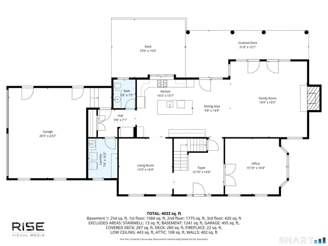 a picture of a room with a white bed