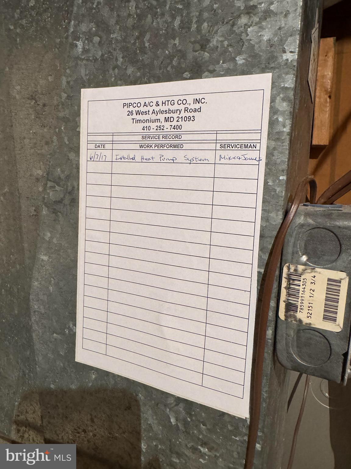 15 Ballyhaunis Court Lutherville-Timonium, MD 21093 - Photo 9 of 9 Heat Pump Replaced in 2017