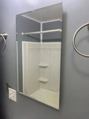 a bathroom with a sink