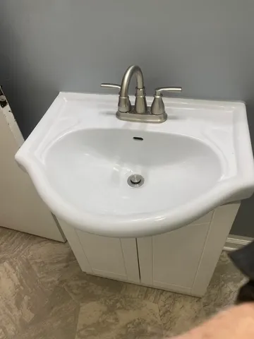 a close view of water heater