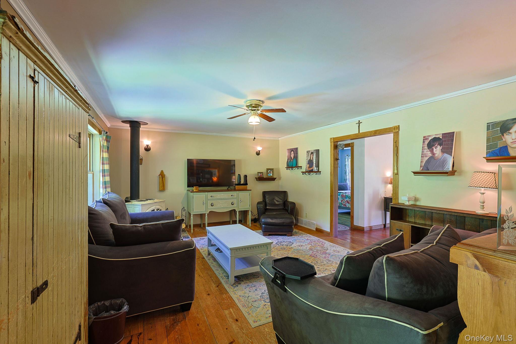 646 County Rte 93 Slate Hill, NY 10973 - Photo 5 of 21 Imagine living here! The living room lends itself to quiet evenings as well as joyous celebrations!