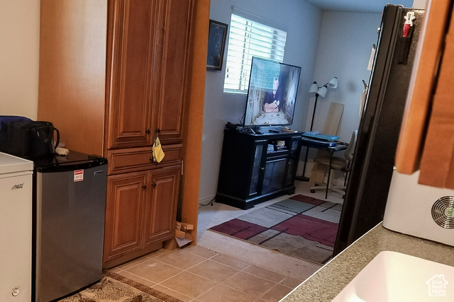 2855 South 1000 West Perry, UT 84302 - Photo 77 of 142 Bathroom featuring light tile patterned floors and a sink