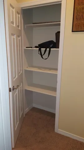 a view of walk in closet