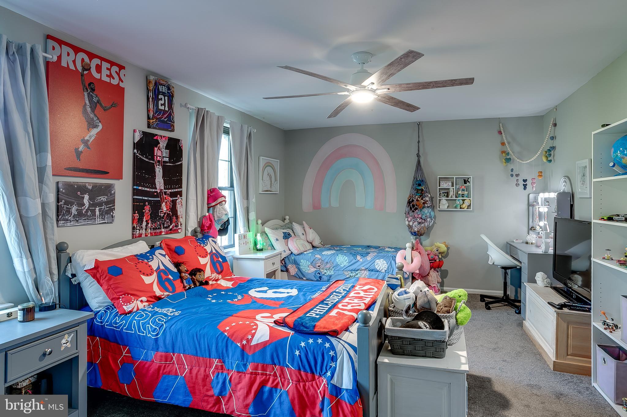 3 Crofton Commons Cherry Hill, NJ 08034 - Photo 12 of 24 a bedroom with furniture and a baby crib