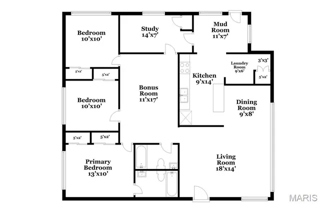 $1,850 | 2380 St Catherine Street, Florissant, MO 63033