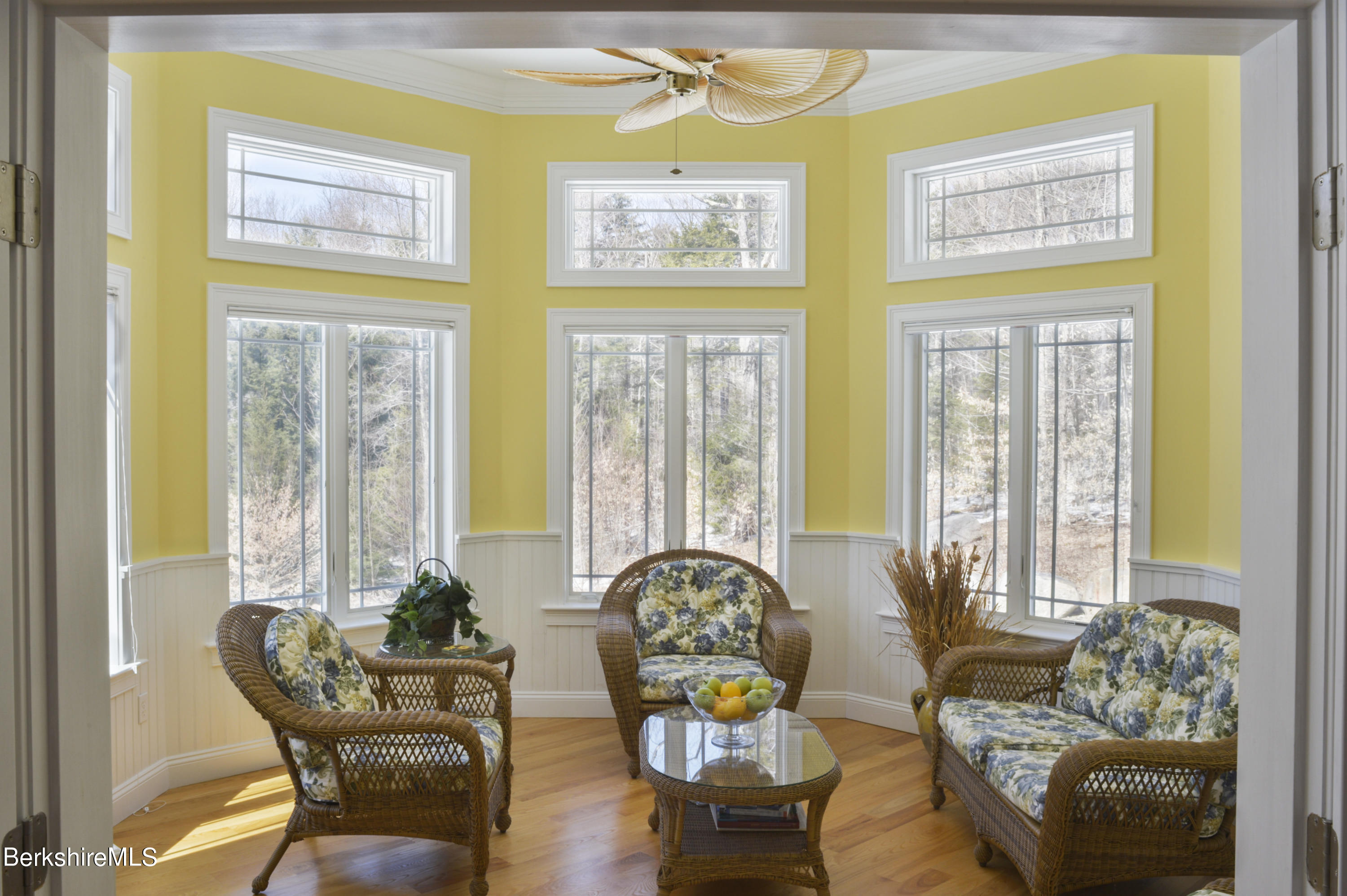 249 Woodmere Road Becket, MA 01223 - Photo 7 of 23 a living room with furniture and a large window