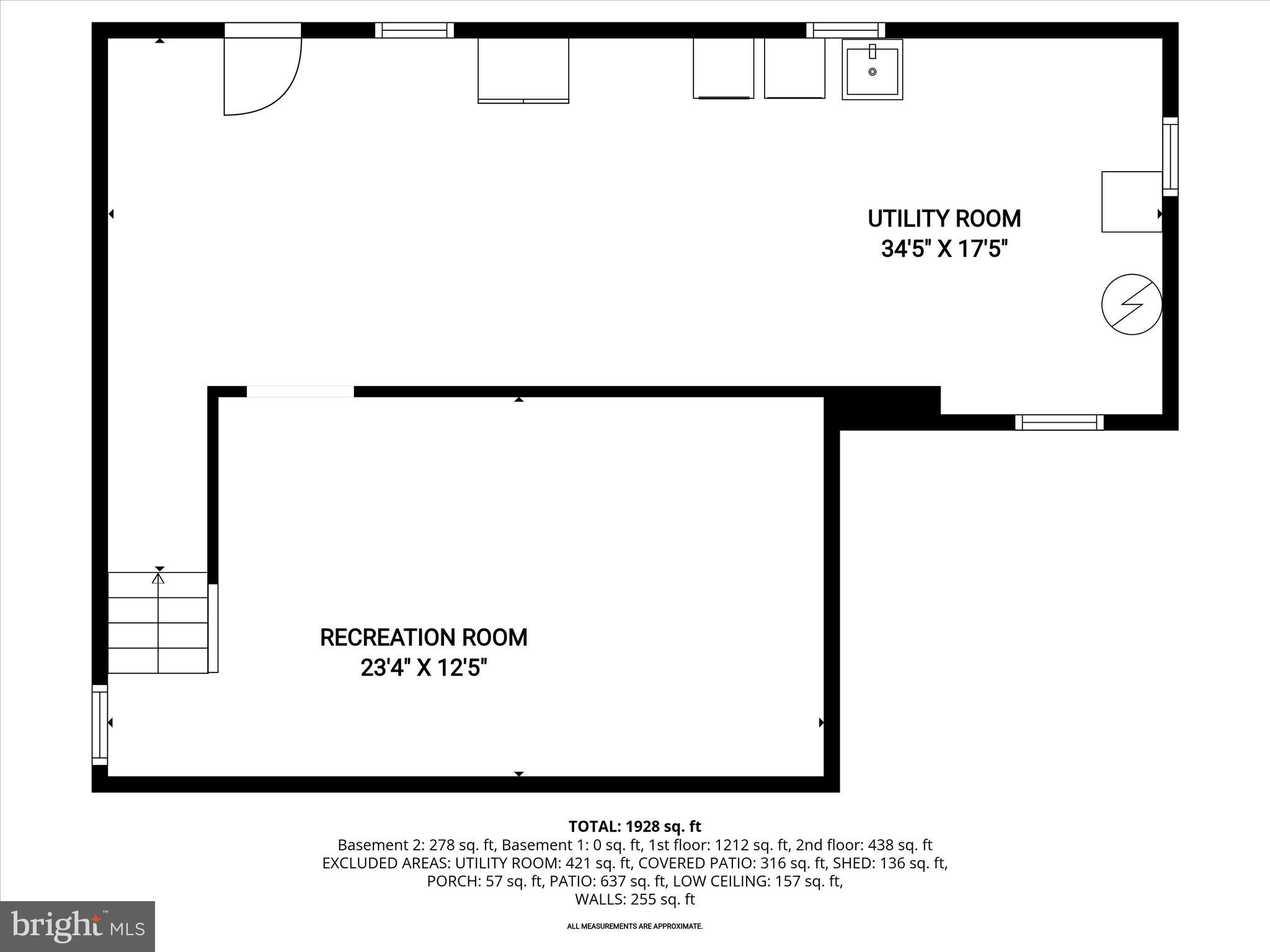 1008 Hart Road Towson, MD 21286 - Photo 57 of 60 Lower Level Floor Plan