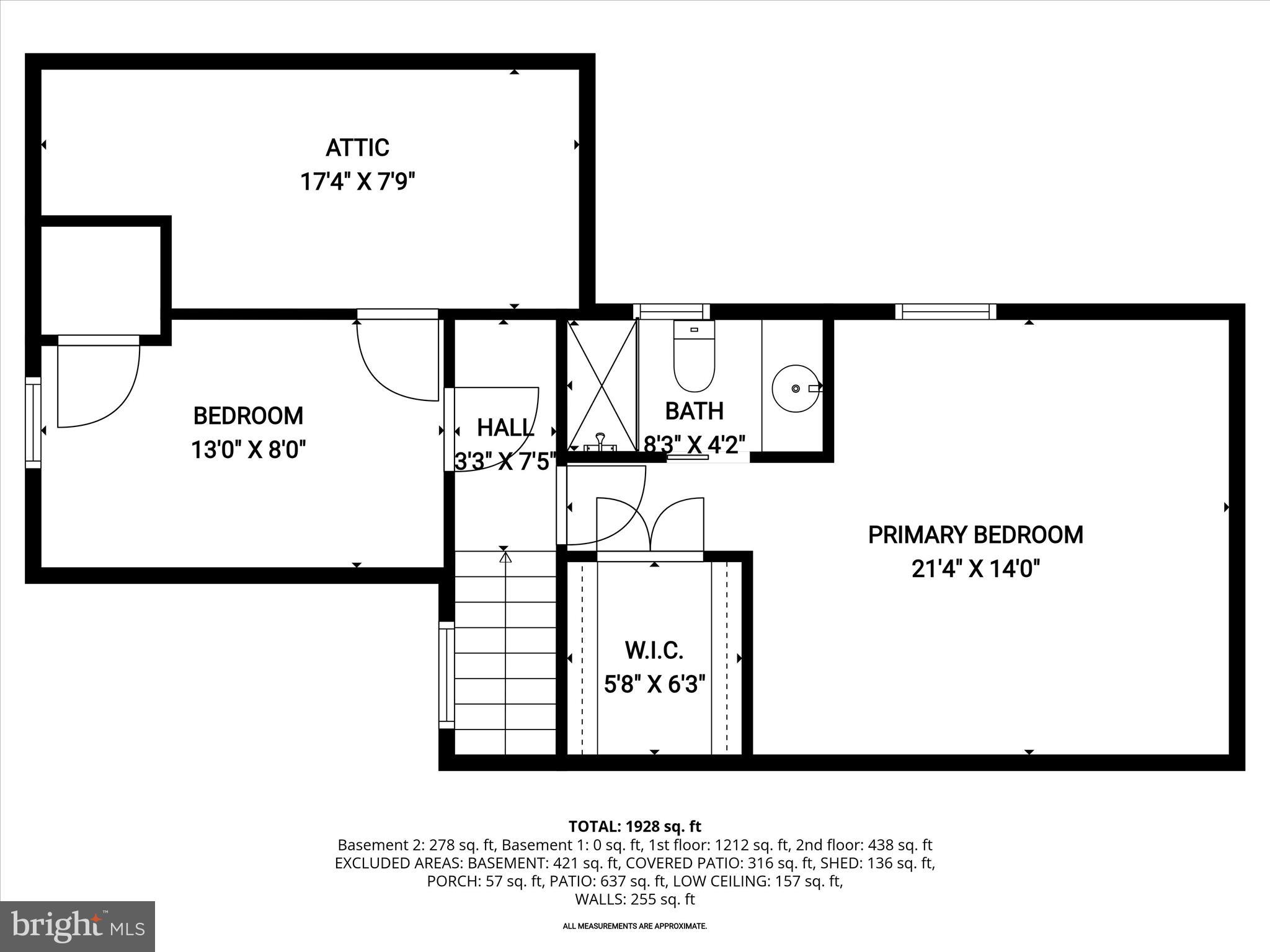 1008 Hart Road Towson, MD 21286 - Photo 59 of 60 Upper Level Floor Plan