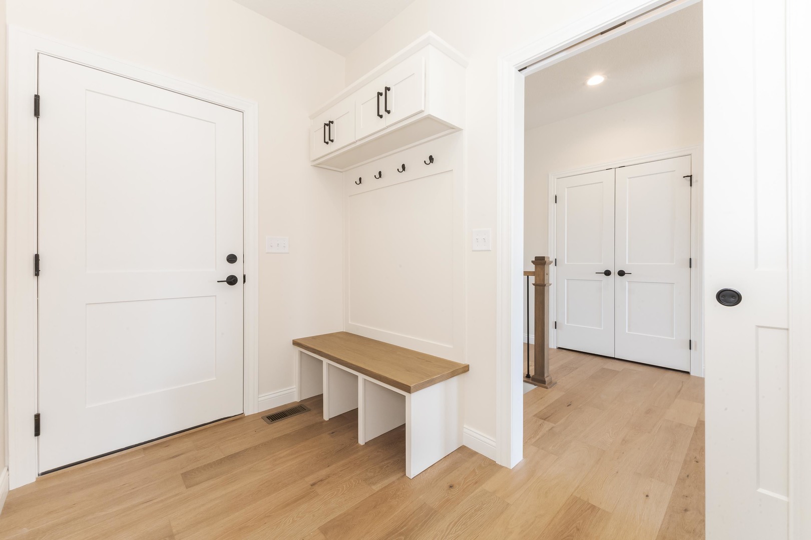 2538 Marble Road Normal, IL 61761 - Photo 14 of 27 a view of a room with wooden floor and white walls