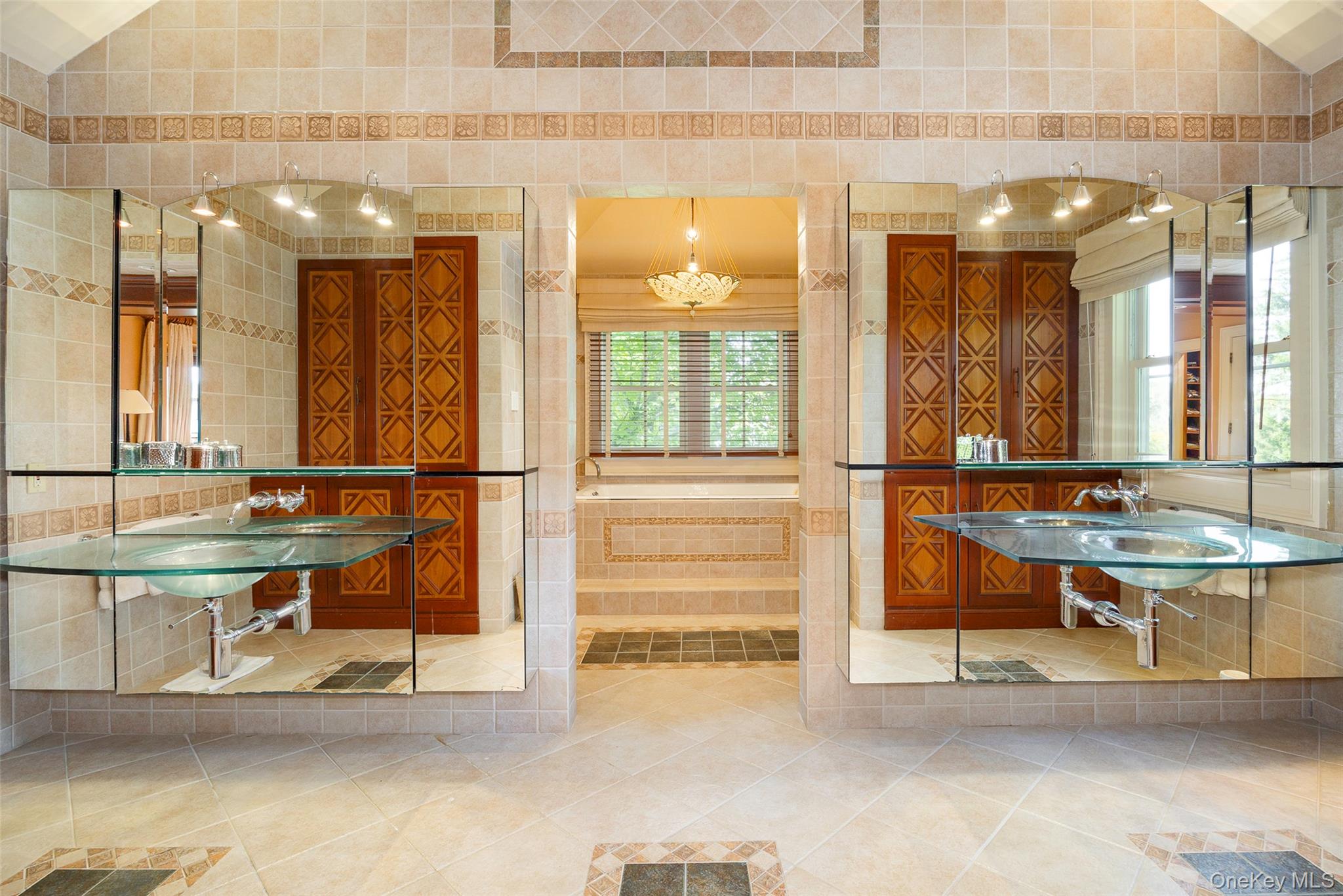 121-125 Butts Hollow Road Dover Plains, NY 12545 - Photo 12 of 30 a view of a lobby with a sink and a large mirror
