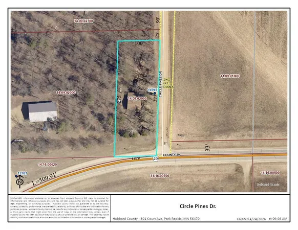 $199,900 | 14045 Circle Pines Drive, Park Rapids, MN 56470