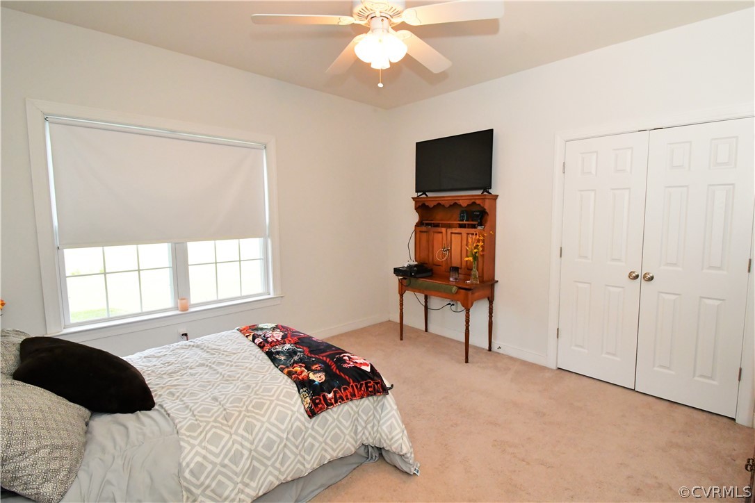 16165 Pleasant Mill Road Montpelier, VA 23192 - Photo 24 of 47 3rd Bedroom, all bedrooms feature ceiling fans and