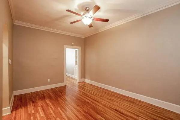wooden floor in an empty room