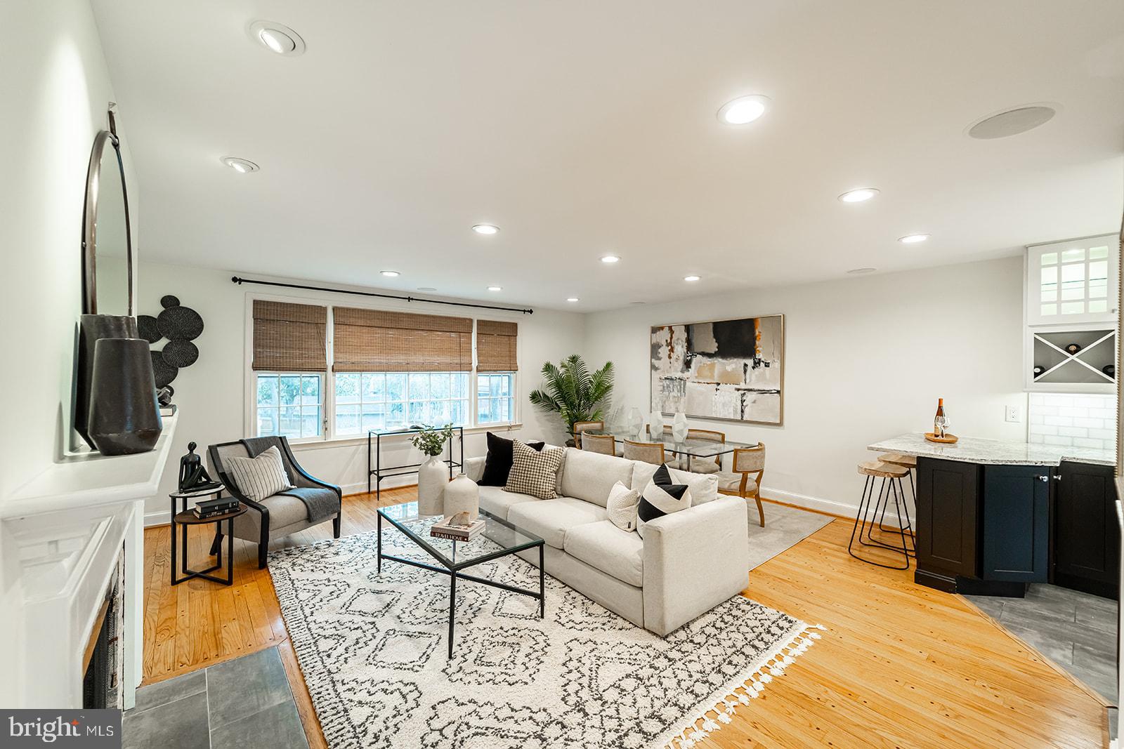 1734 Olde Towne Road Alexandria, VA 22307 - Photo 36 of 36 Open Floor Plan with Hardwood Floors