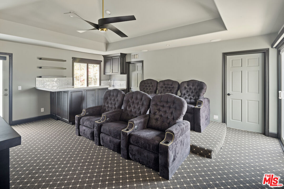 5933 Annie Oakley Road Hidden Hills, CA 91302 - Photo 20 of 22 a living room with furniture