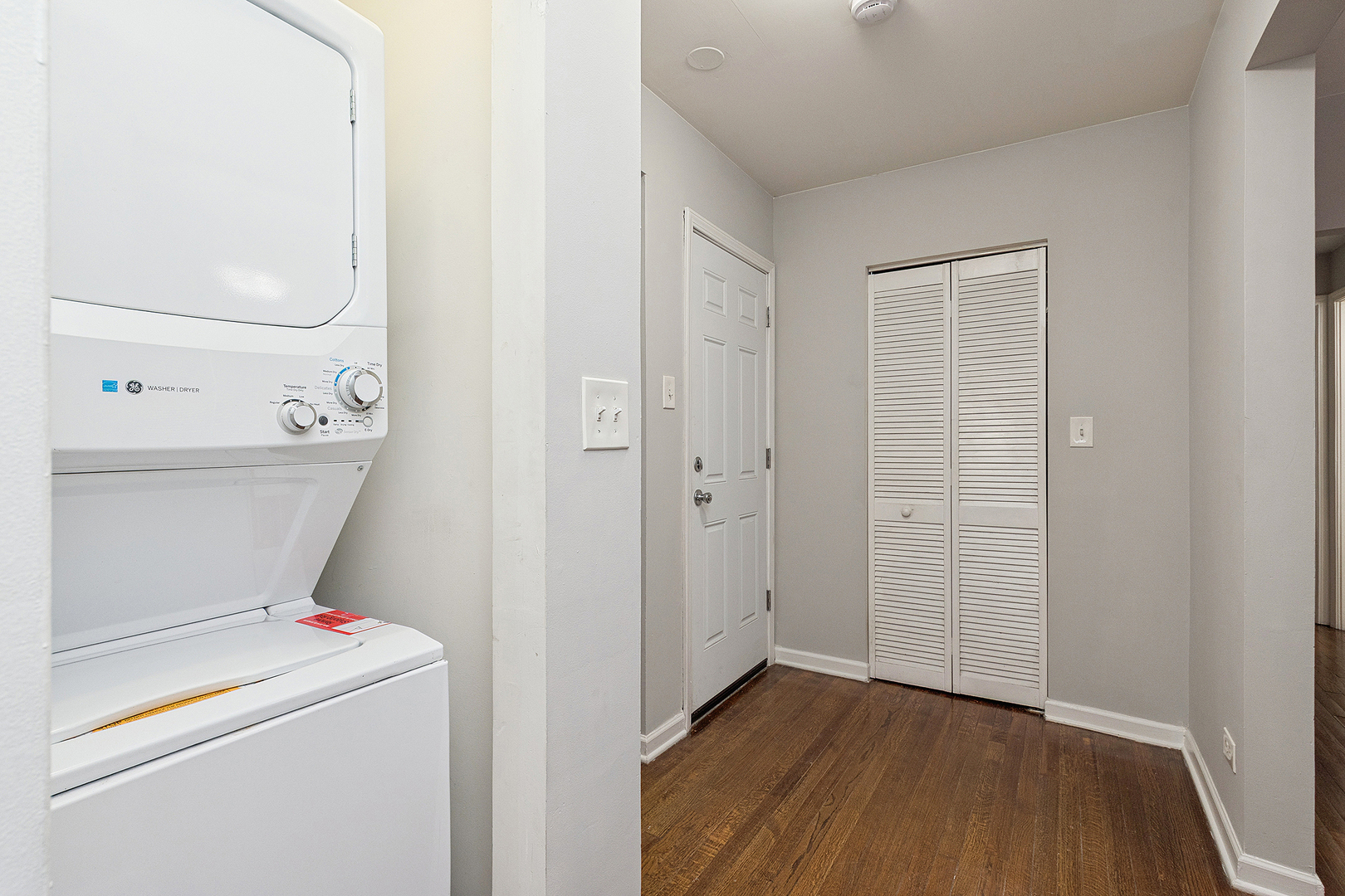 5150 South King Drive, Unit 2A Chicago, IL 60615 - Photo 15 of 22 a view of storage and utility room with washer and dryer