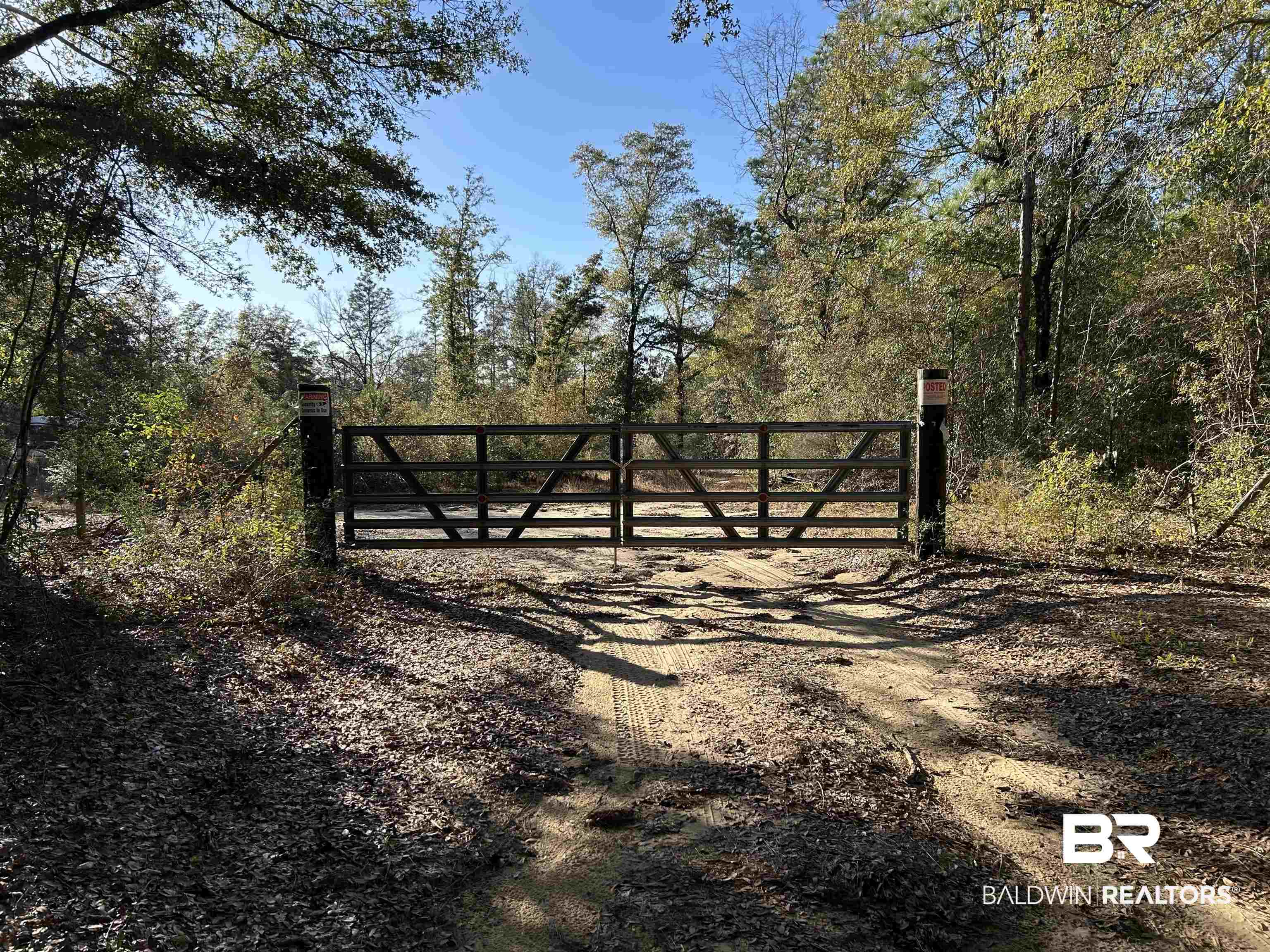 9550 A Sand Ridge Road Citronelle, AL 36522 - Photo 1 of 16 View of gate