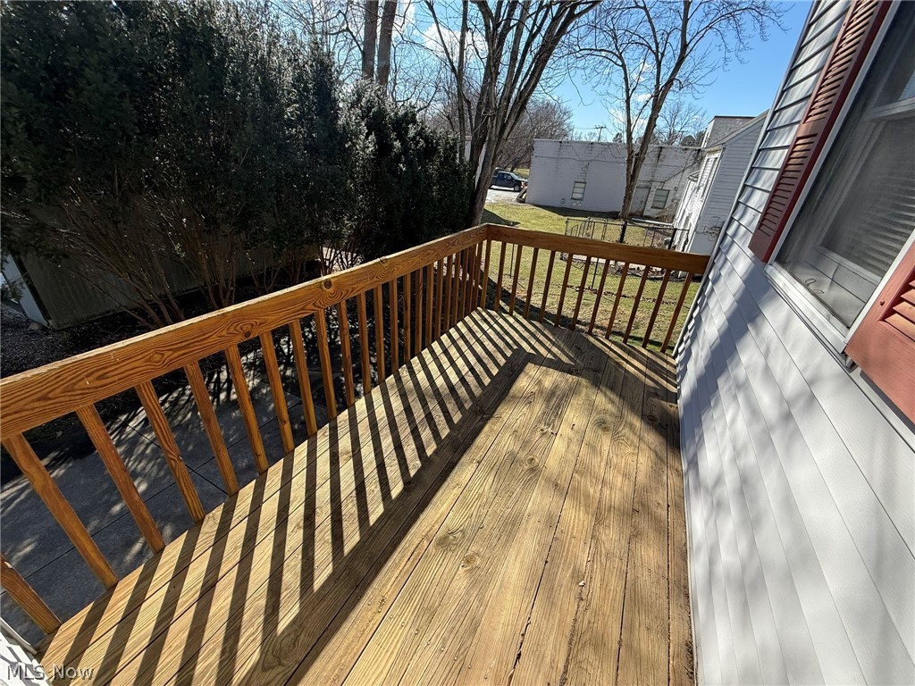 604 Harger Street Dover, OH 44622 - Photo 8 of 25 View of wooden deck