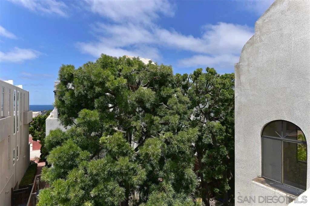 1228 Cave Street La Jolla, CA 92037 - Photo 21 of 22 a view of a outdoor space and a yard