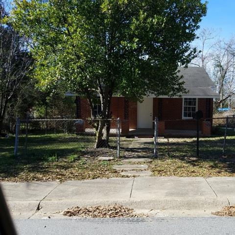 a backyard of a house