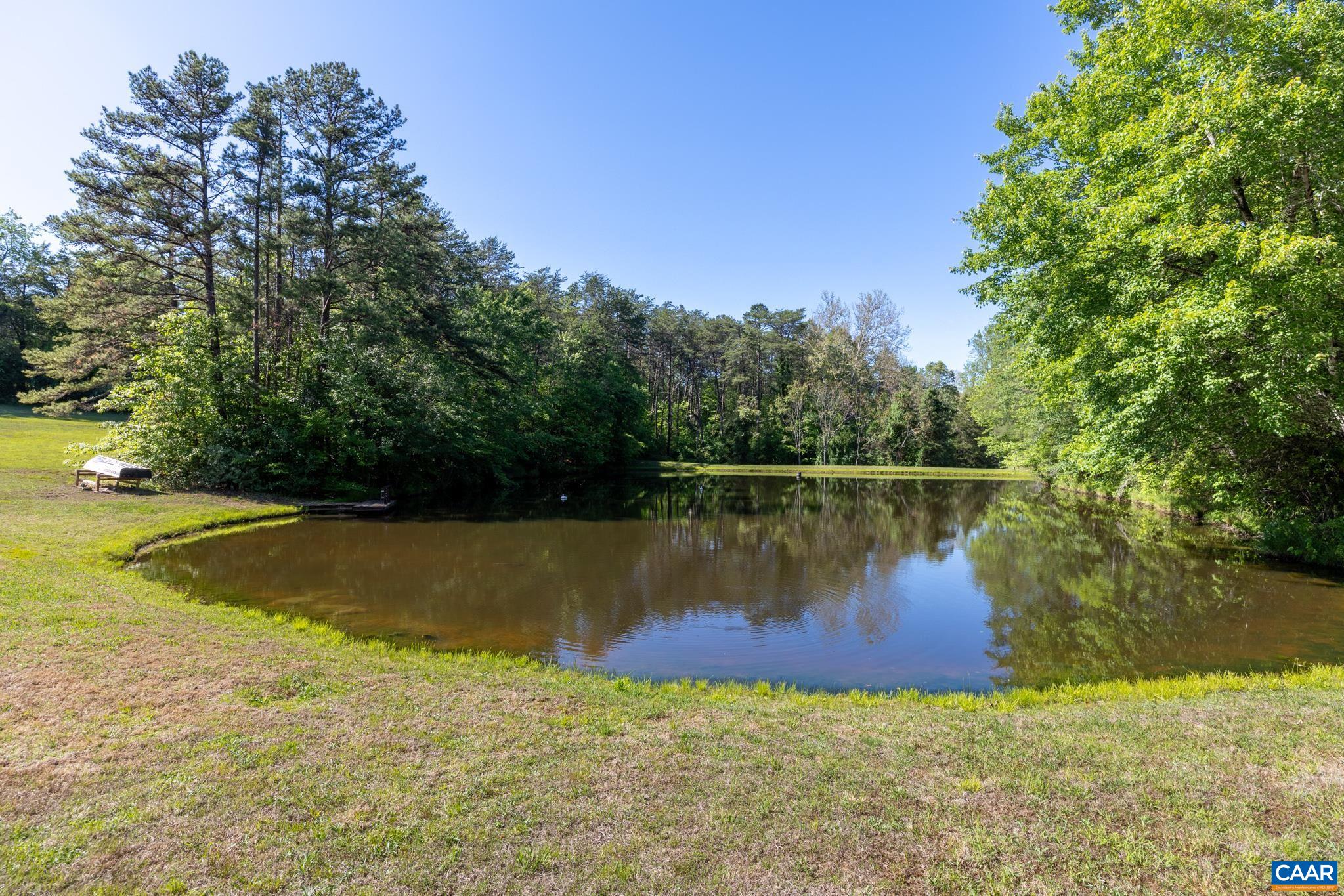 480 Dawsonville Road Barboursville, VA 22923 - Photo 11 of 55 a view of a lake from a yard