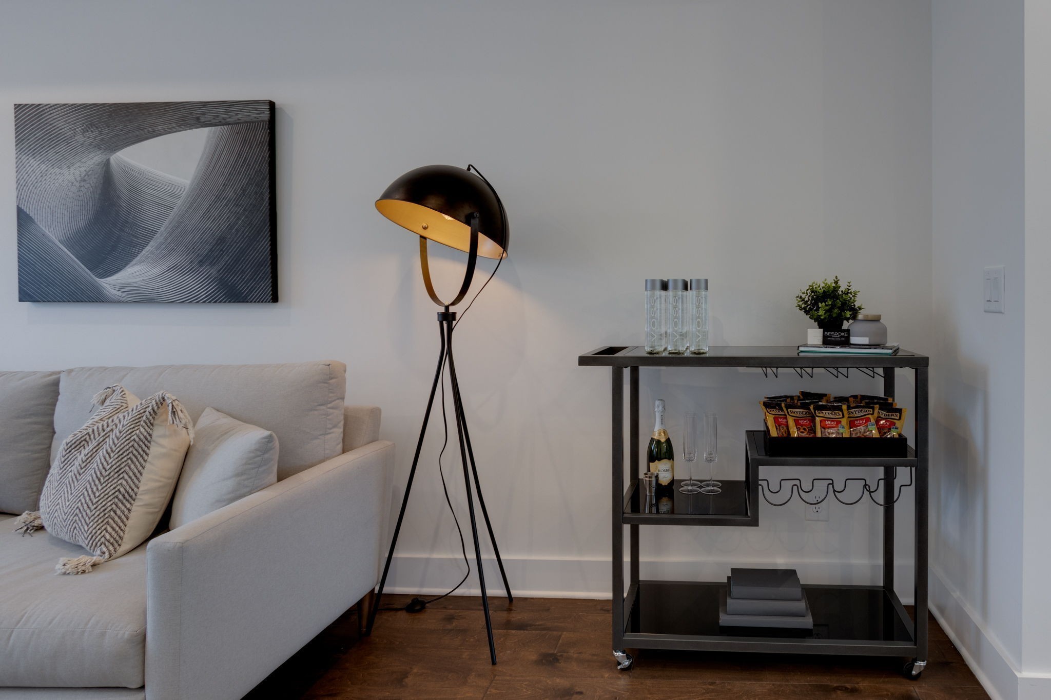 500 Creative Way, Unit 22 Madison, TN 37115 - Photo 15 of 21 a living room with furniture and a wooden floor