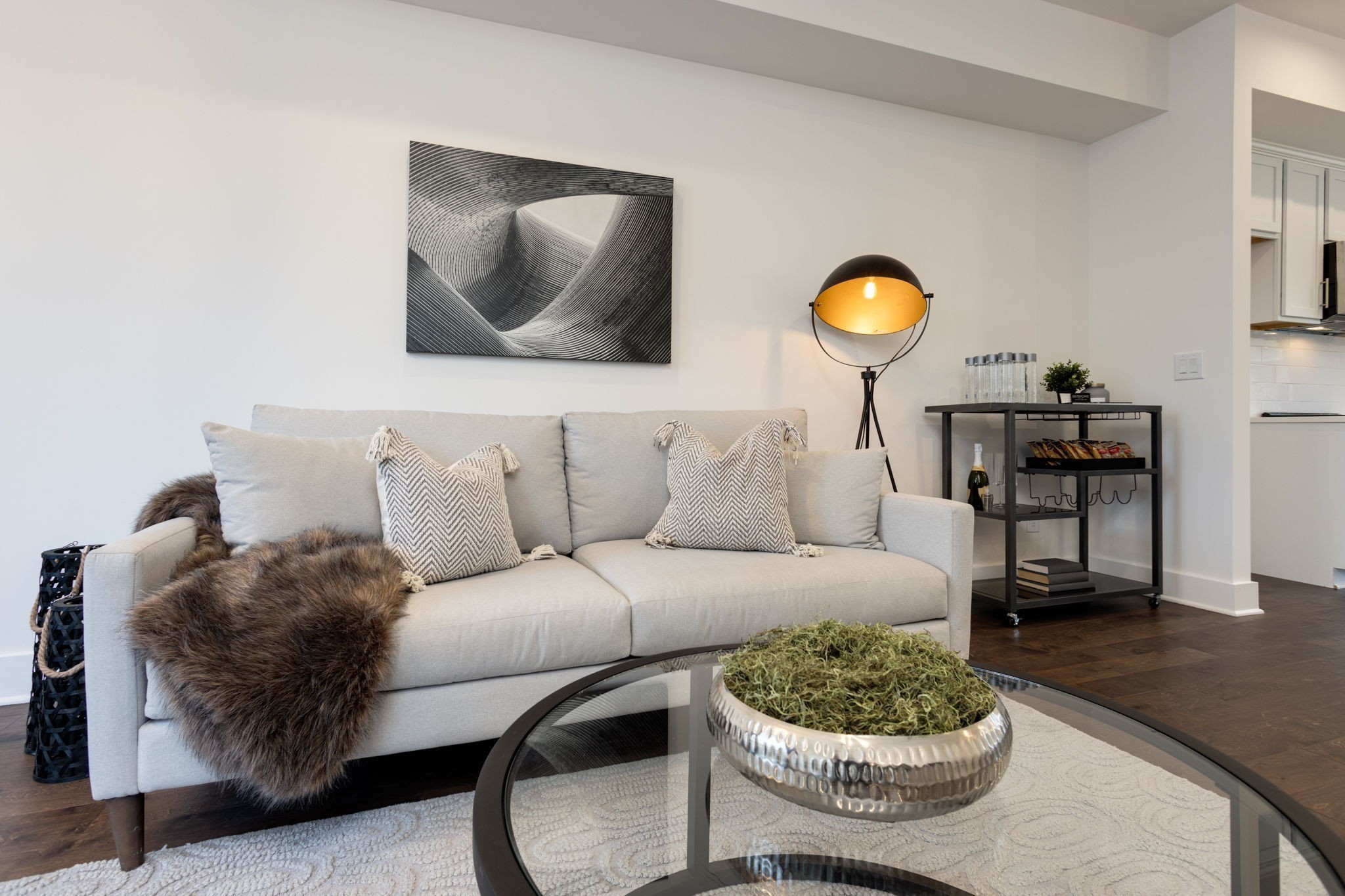 500 Creative Way, Unit 22 Madison, TN 37115 - Photo 4 of 21 a living room with furniture and a wooden floor