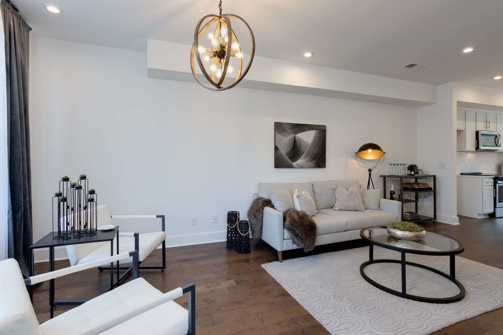 500 Creative Way, Unit 22 Madison, TN 37115 - Photo 8 of 21 a living room with furniture a rug and a large window