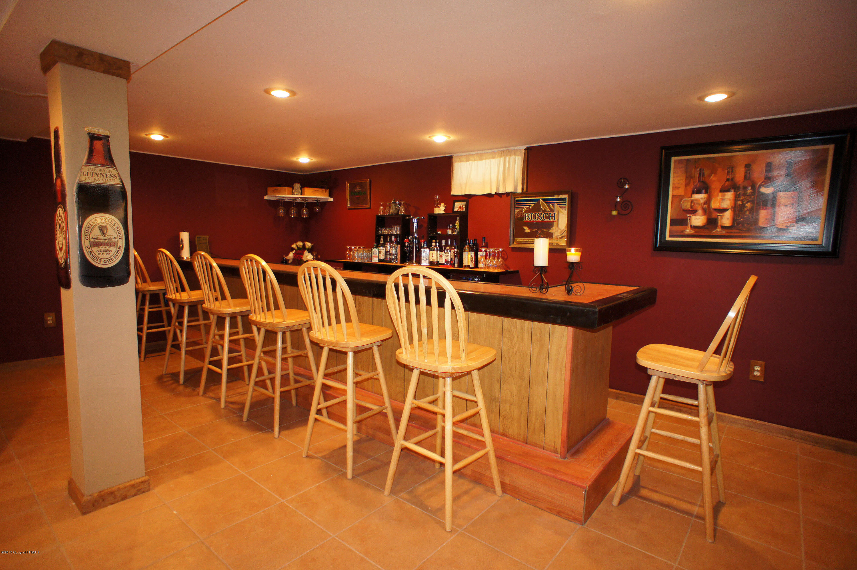 230 Hemlock Road Tannersville, PA 18372 - Photo 17 of 24 Full Bar In Basement