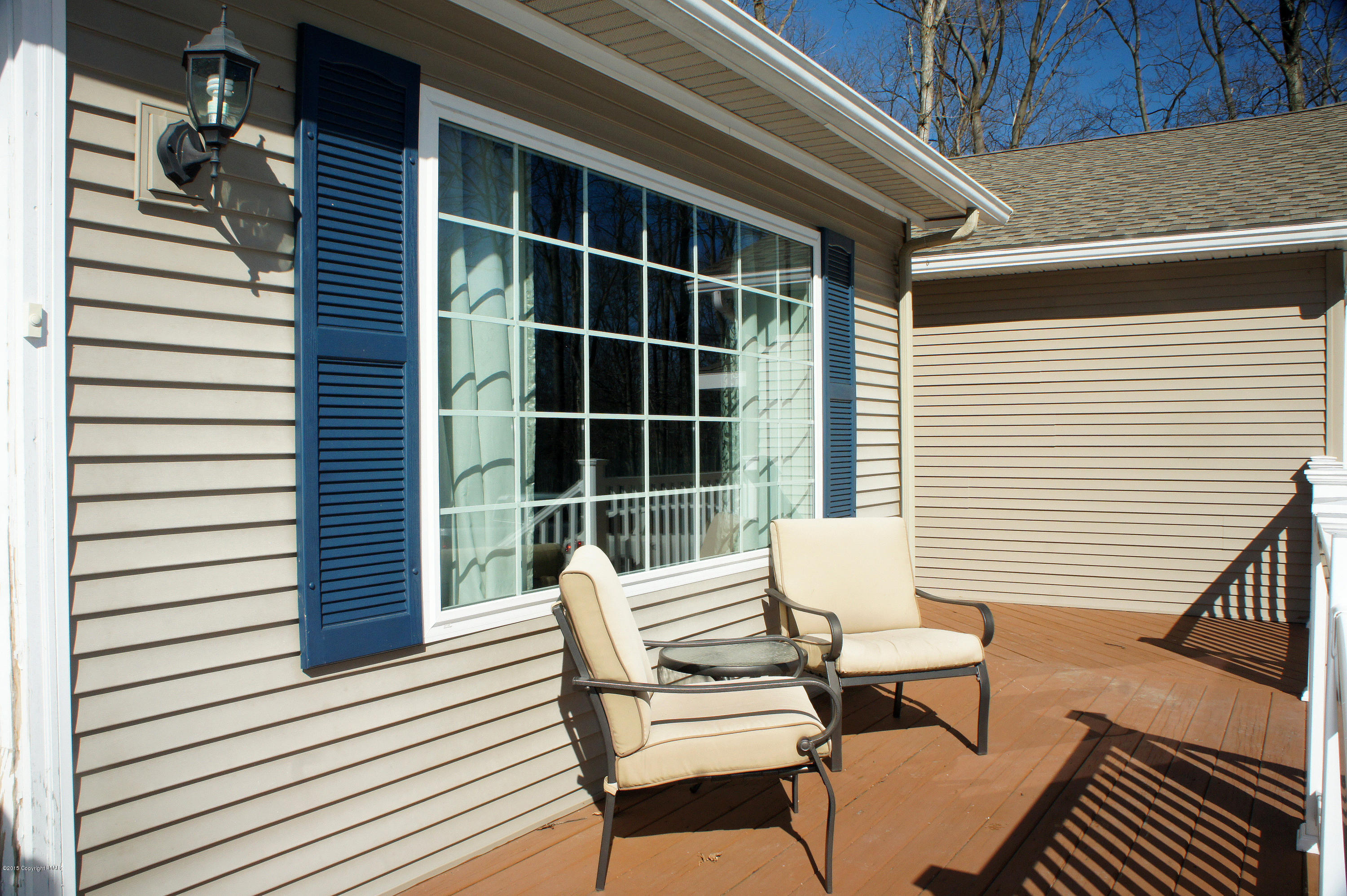 230 Hemlock Road Tannersville, PA 18372 - Photo 3 of 24 Relaxing Front Deck