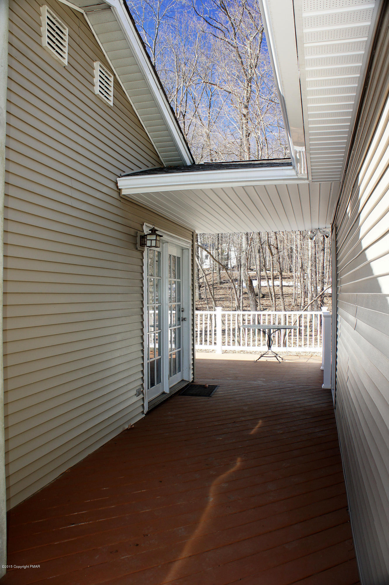 230 Hemlock Road Tannersville, PA 18372 - Photo 10 of 24 Breeze Way To Rear Deck