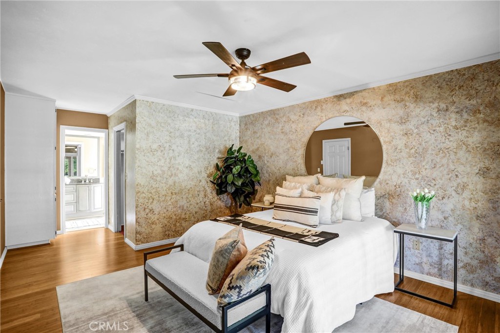 1103 Moonlight Summit Drive Diamond Bar, CA 91765 - Photo 13 of 31 Spacious bedroom escape with a soft designer vibe and an easy flow to the ensuite area.