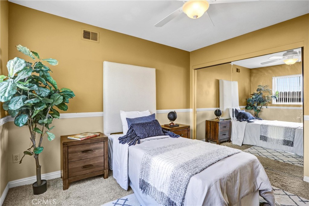 1103 Moonlight Summit Drive Diamond Bar, CA 91765 - Photo 19 of 31 Cozy, comfortable bedroom with great closet space and a warm vibe.