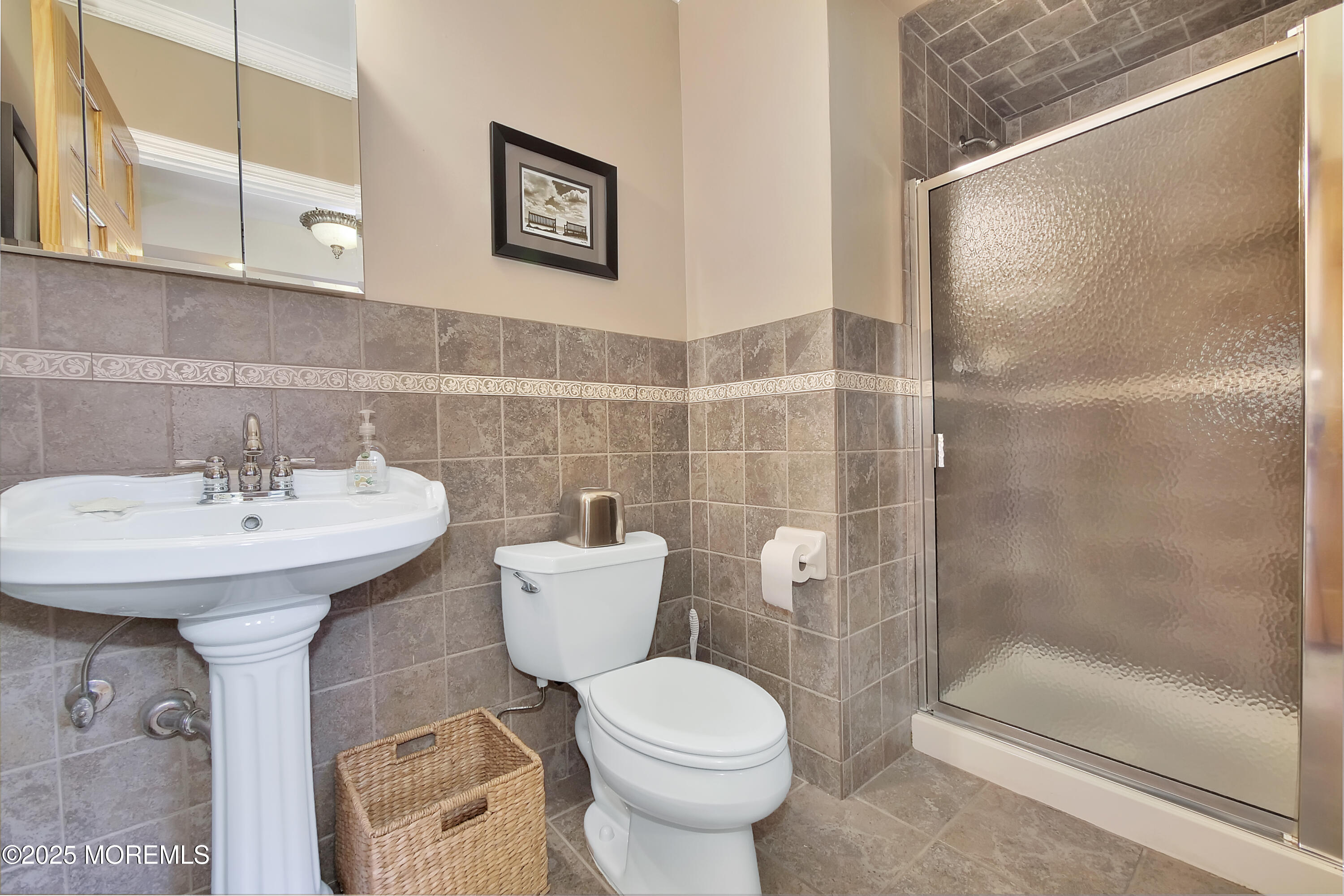 121 3rd Avenue Seaside Heights, NJ 08751 - Photo 4 of 20 a bathroom with a sink toilet and shower