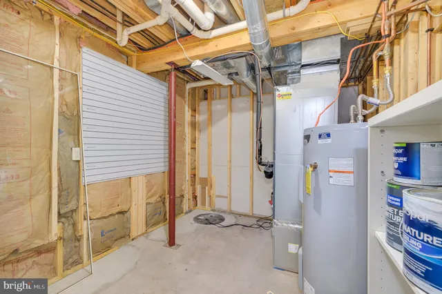 a view of a backyard with trees