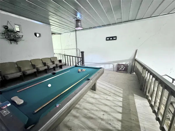 a room with musical instruments