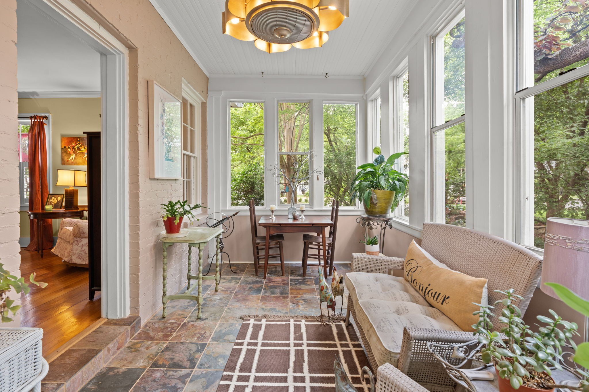 4117 Aberdeen Road Nashville, TN 37205 - Photo 11 of 46 a living room with furniture and a large window