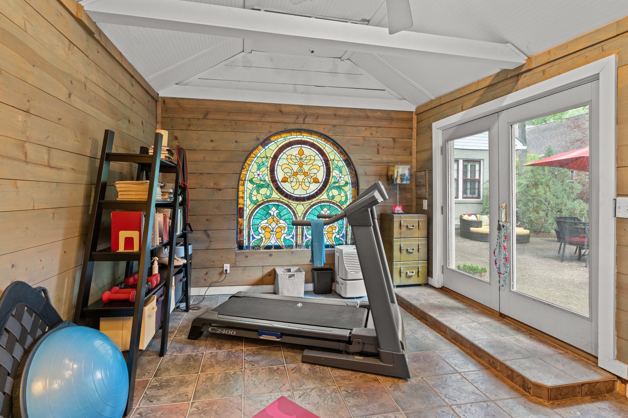 4117 Aberdeen Road Nashville, TN 37205 - Photo 45 of 46 a living room with furniture and a floor to ceiling window