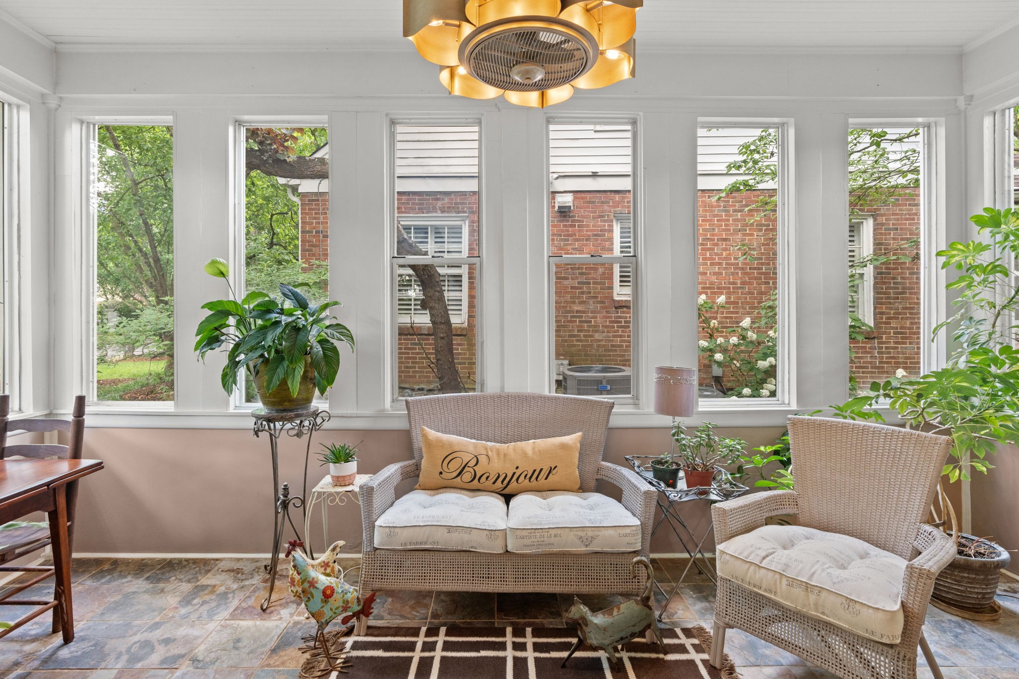 4117 Aberdeen Road Nashville, TN 37205 - Photo 10 of 46 a living room with furniture and a large window