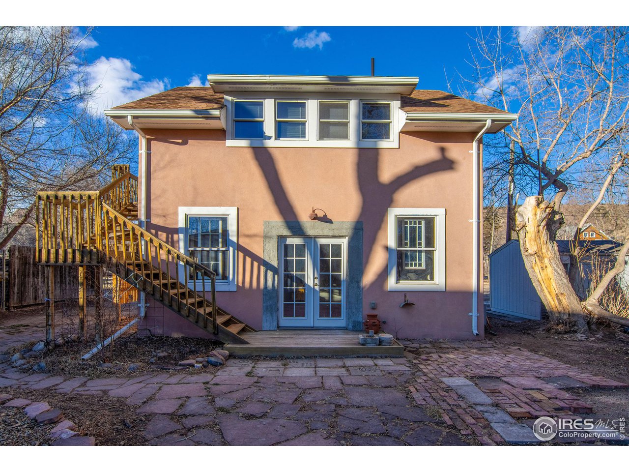 426 Park Street Lyons, CO 80540 - Photo 27 of 40 a view of a house with a yard