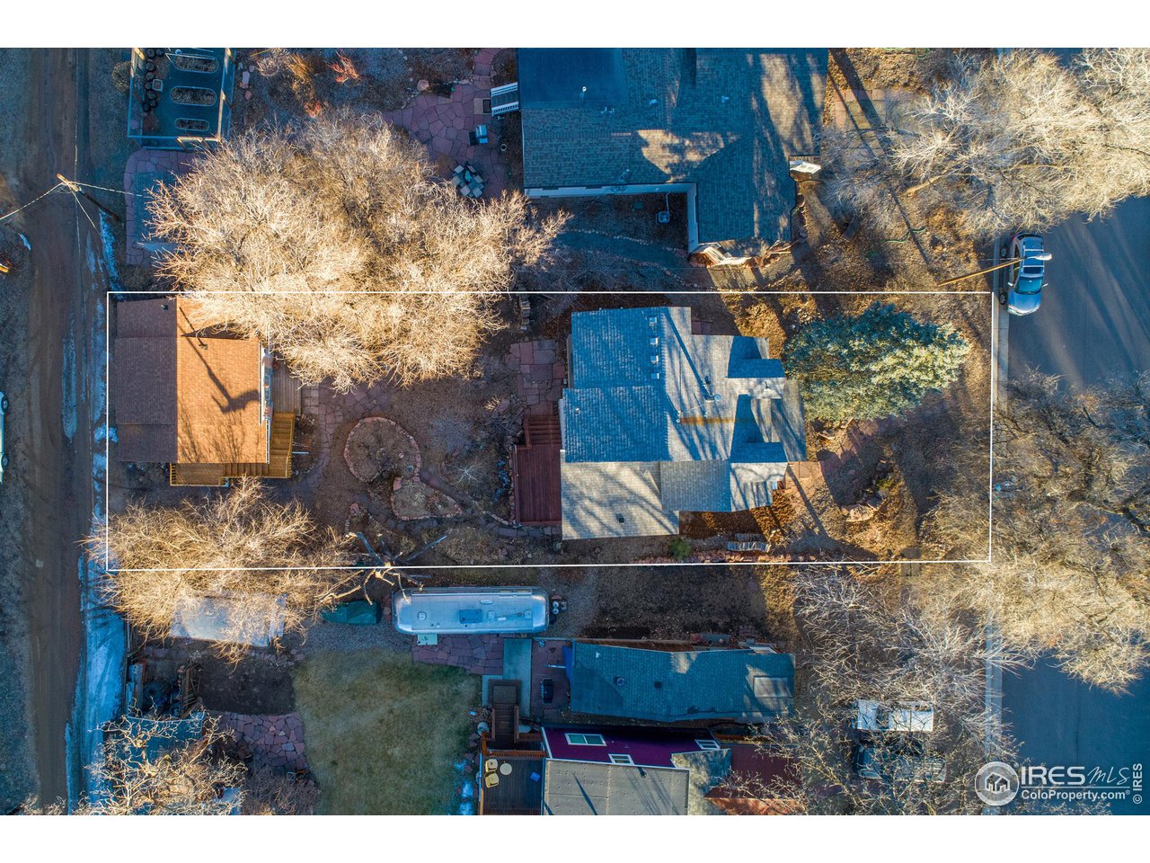 426 Park Street Lyons, CO 80540 - Photo 34 of 40 a bird view of house