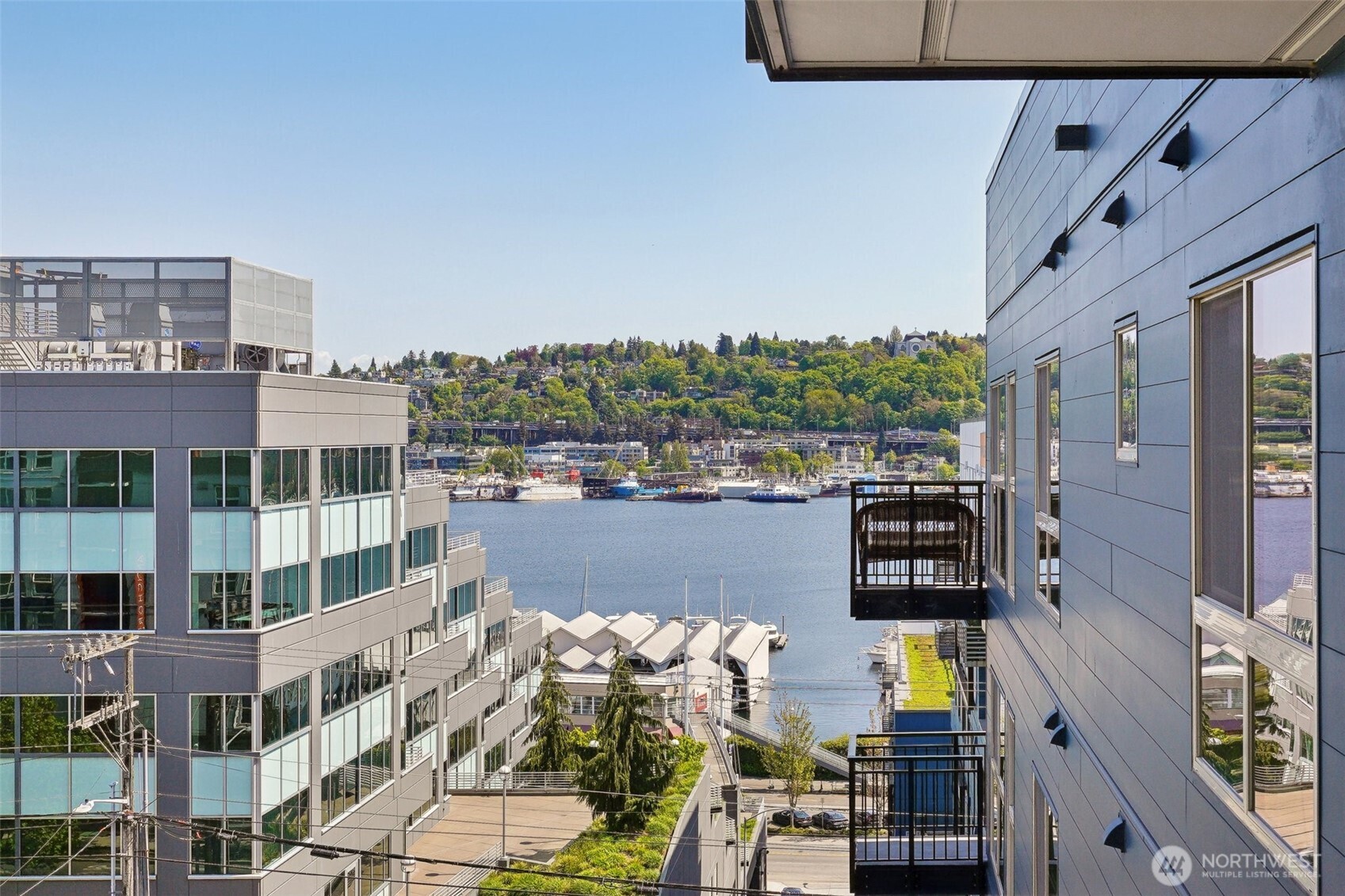 701 Galer Street, Unit 504 Seattle, WA 98109 - Photo 17 of 28 a view of a city with tall buildings