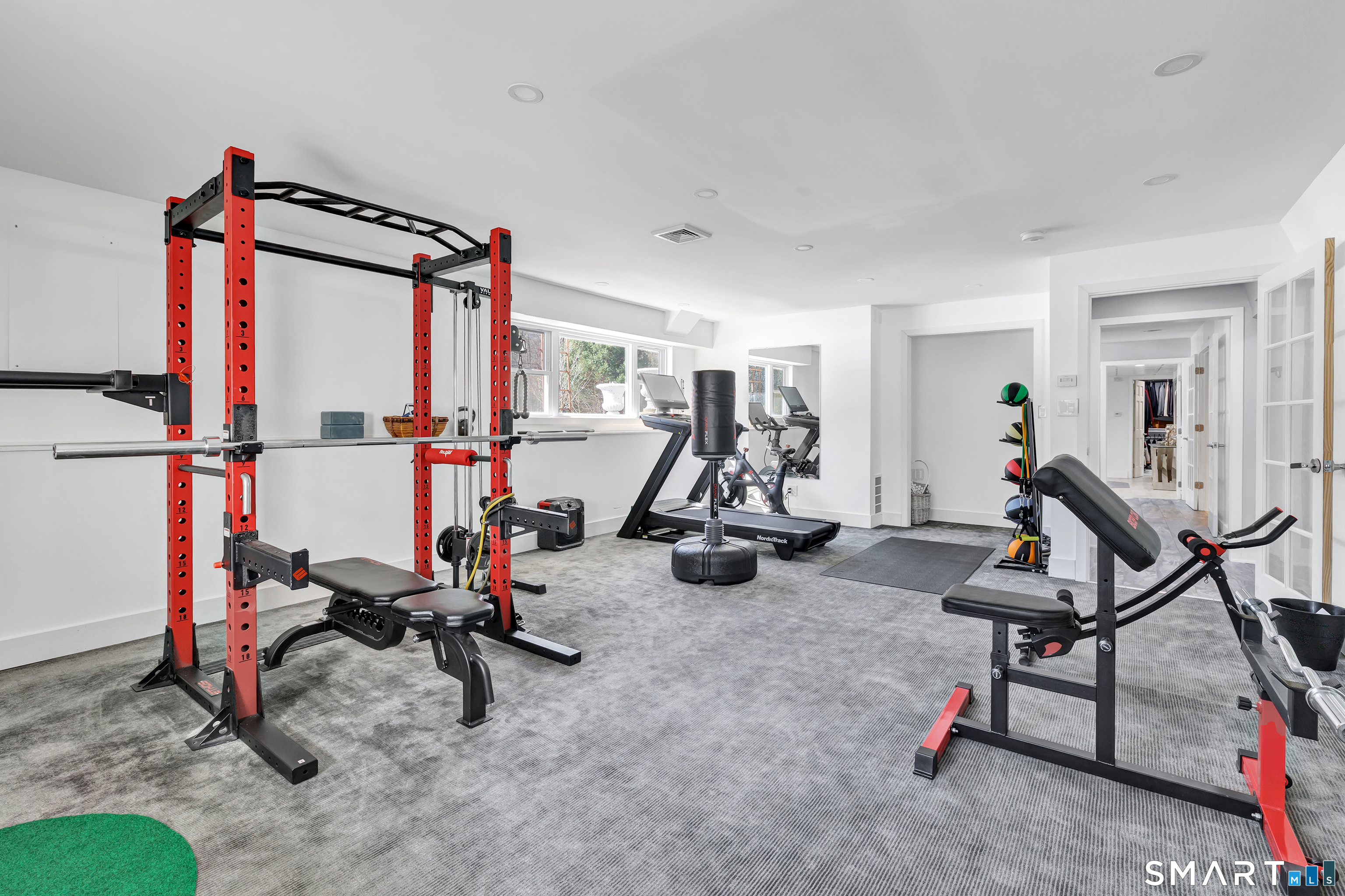 27 Old Quarry Road Woodbridge, CT 06525 - Photo 32 of 40 Gym Lower Level