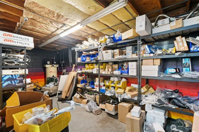 a view of storage and utility